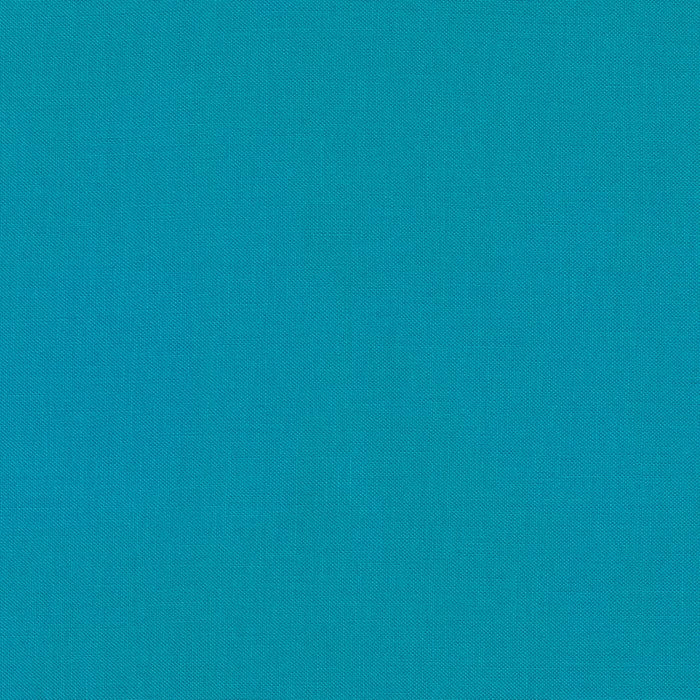 Kona Solids - Col. #151 CYAN - $20 Per Metre