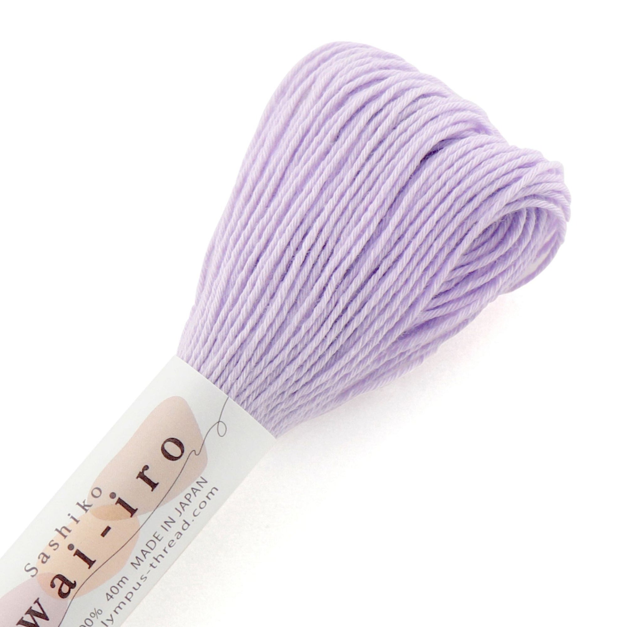 Olympus Sashiko Thread 40m Awai-iro A5 Lavender Sage