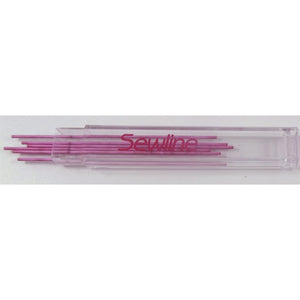 Sewline Fabric Pencil Leads Refill Pack Pink