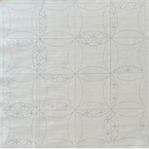 Springtime Sampler PATT#4 - Sashiko Panel