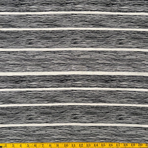 Black Rain Print Fabric - 1M Pre-Cut