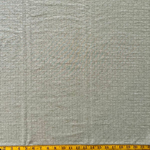 Subtle Spots Light Green - Yarn-Dyed Fabric - $44 Per Metre