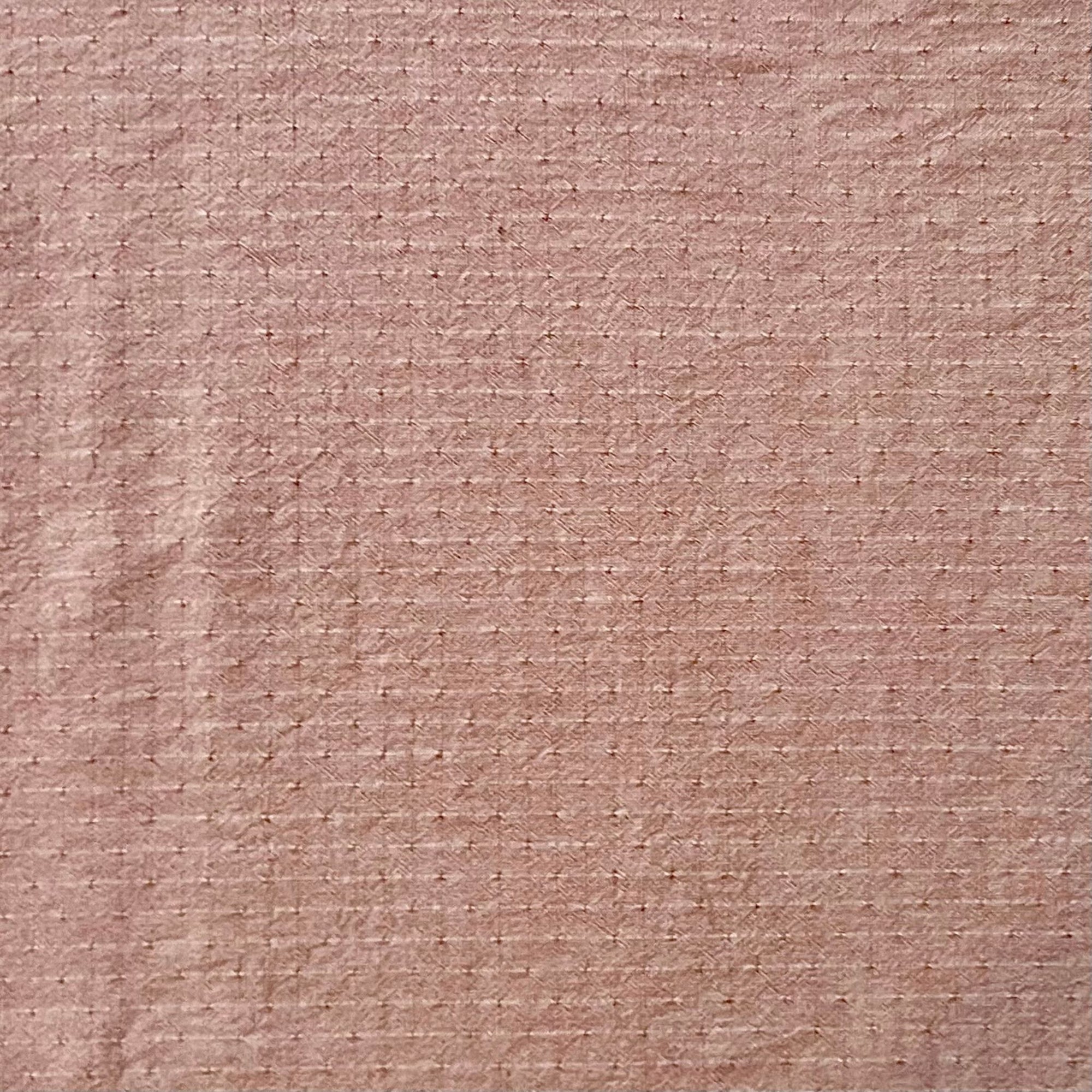 Subtle Spots Pink Coral - Yarn-Dyed Fabric - $44 Per Metre