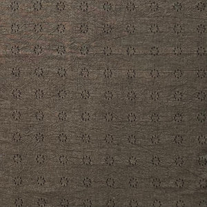 Dotted Brown Khaki - Yarn-Dyed Fabric - $42 Per Metre