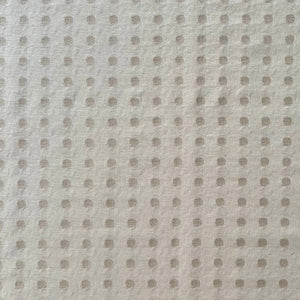 Pale Pink Dots - Yarn-Dyed Fabric - $44 Per Metre