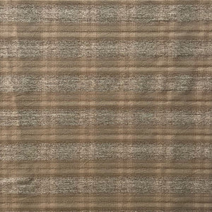 Brown & Pale Green Plaid - Yarn-Dyed Fabric - $36 Per Metre