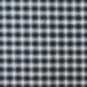 Blue Check - Yarn-Dyed Fabric - $37 Per Metre