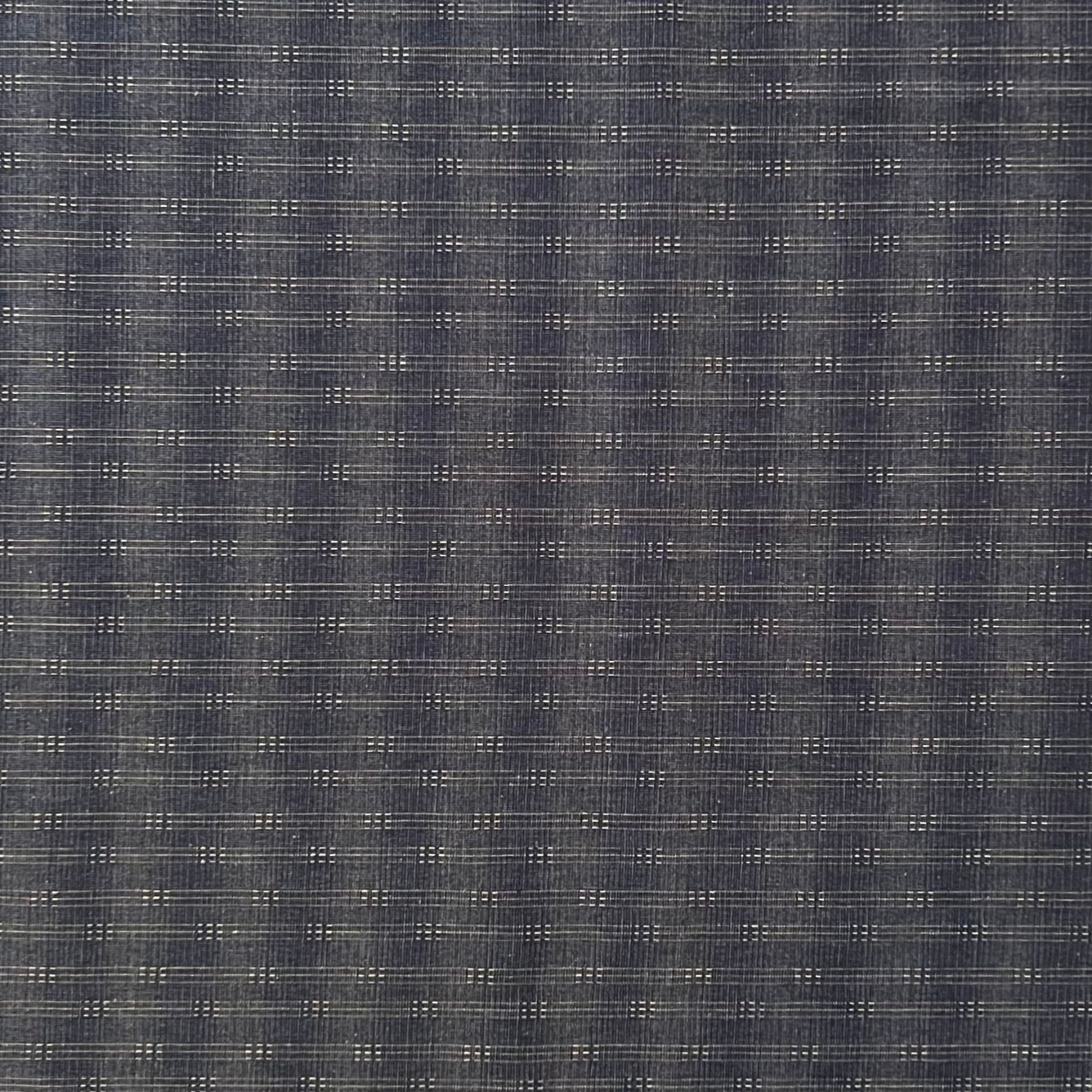 Indigo Lines - Yarn-Dyed Fabric - $32 Per Metre