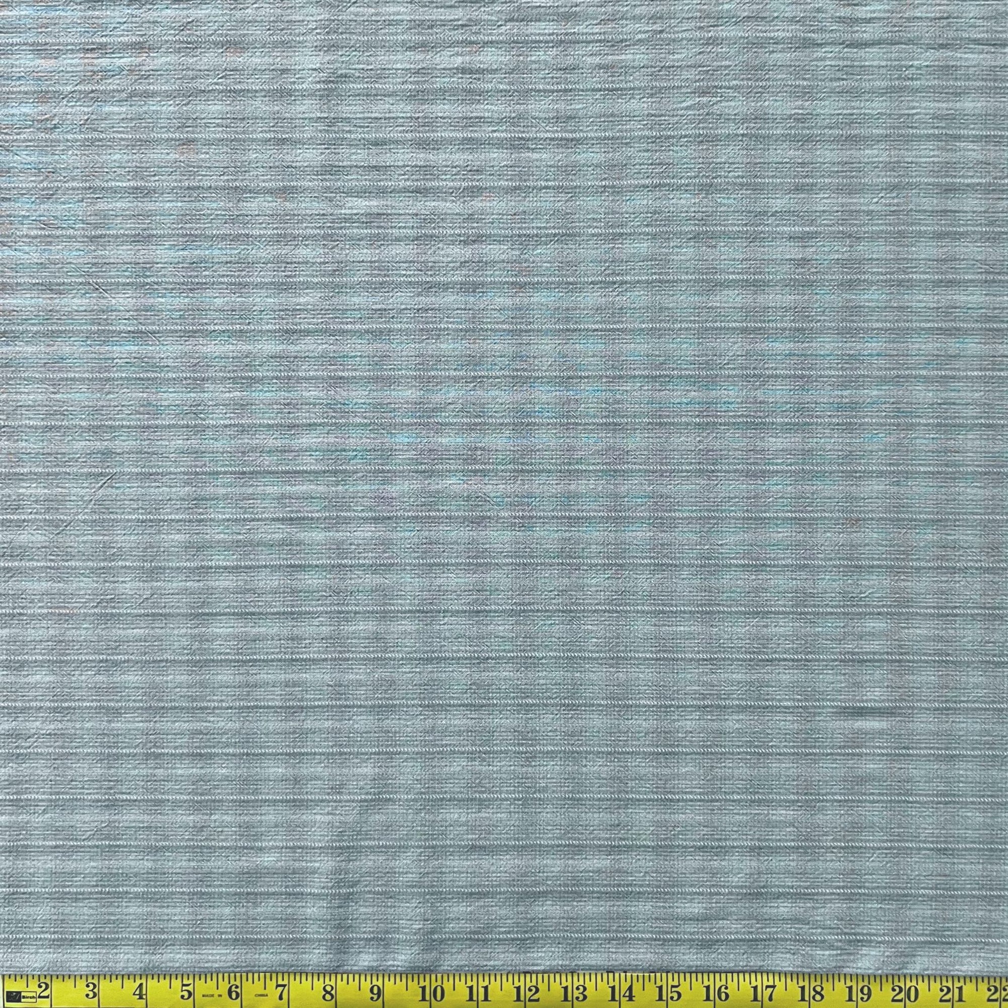 Blue Spaghetti - Yarn-Dyed Fabric - $44 Per Metre