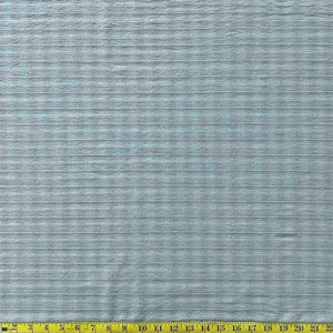 Blue Spaghetti - Yarn-Dyed Fabric - $44 Per Metre