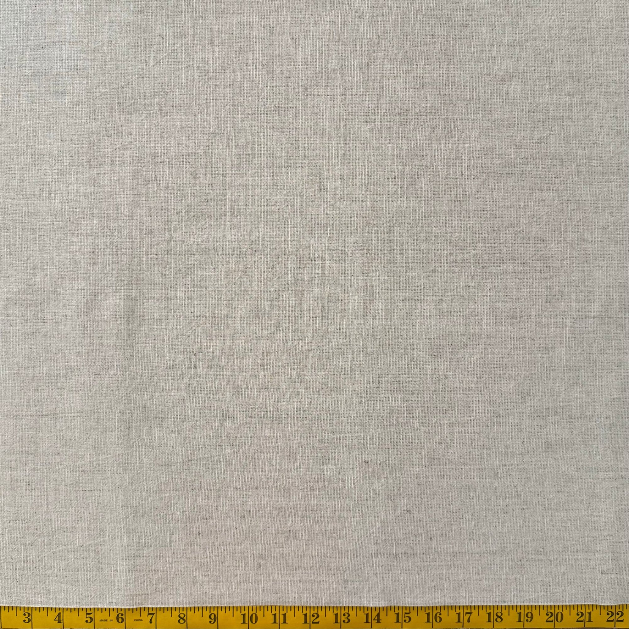 Light Seeded Cream - Yarn-Dyed Fabric - $40 Per Metre