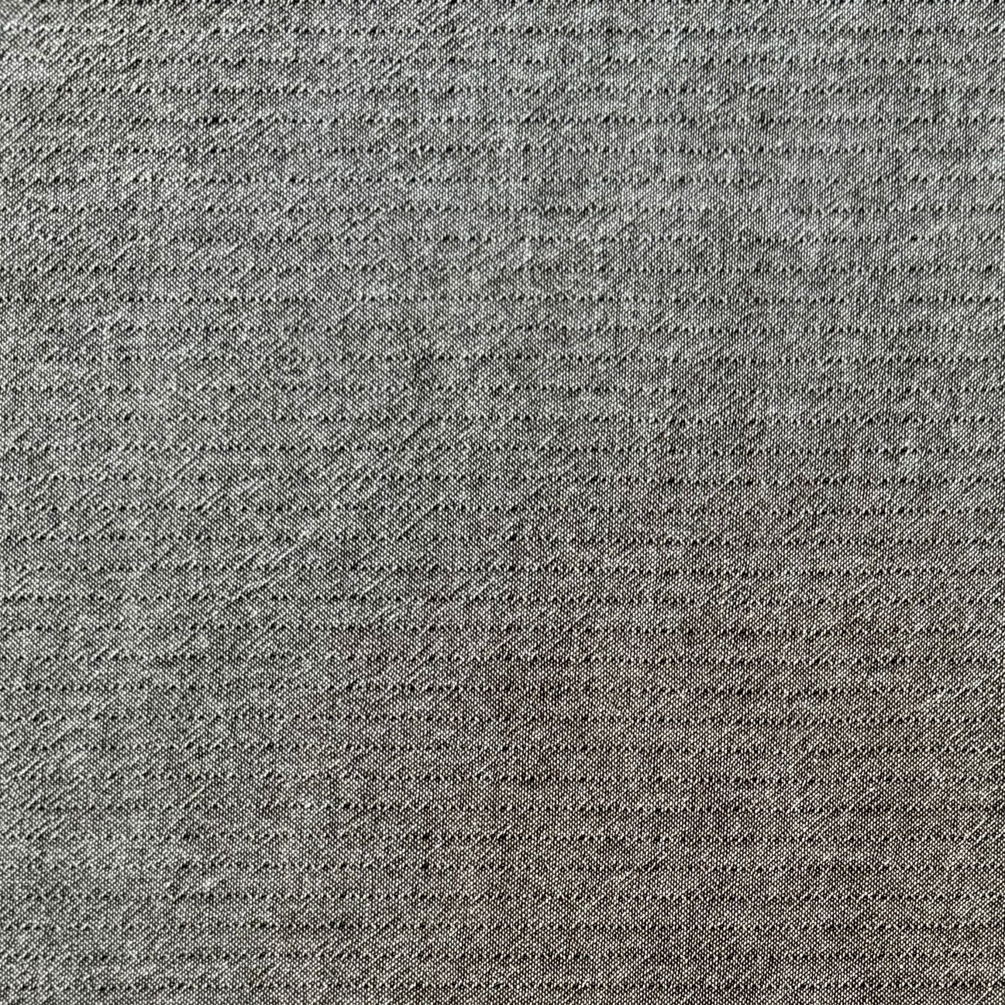 Subtle Stripe Grey - Yarn-Dyed Fabric - $40 Per Metre