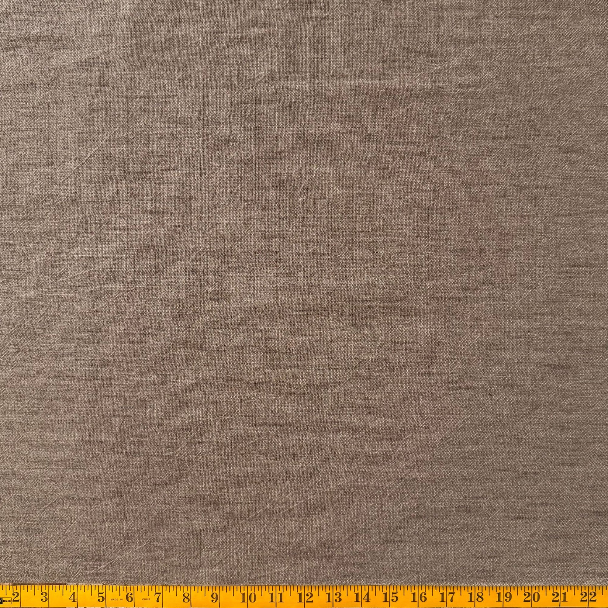 Beautifully Brown - Yarn-Dyed Fabric - $40 Per Metre