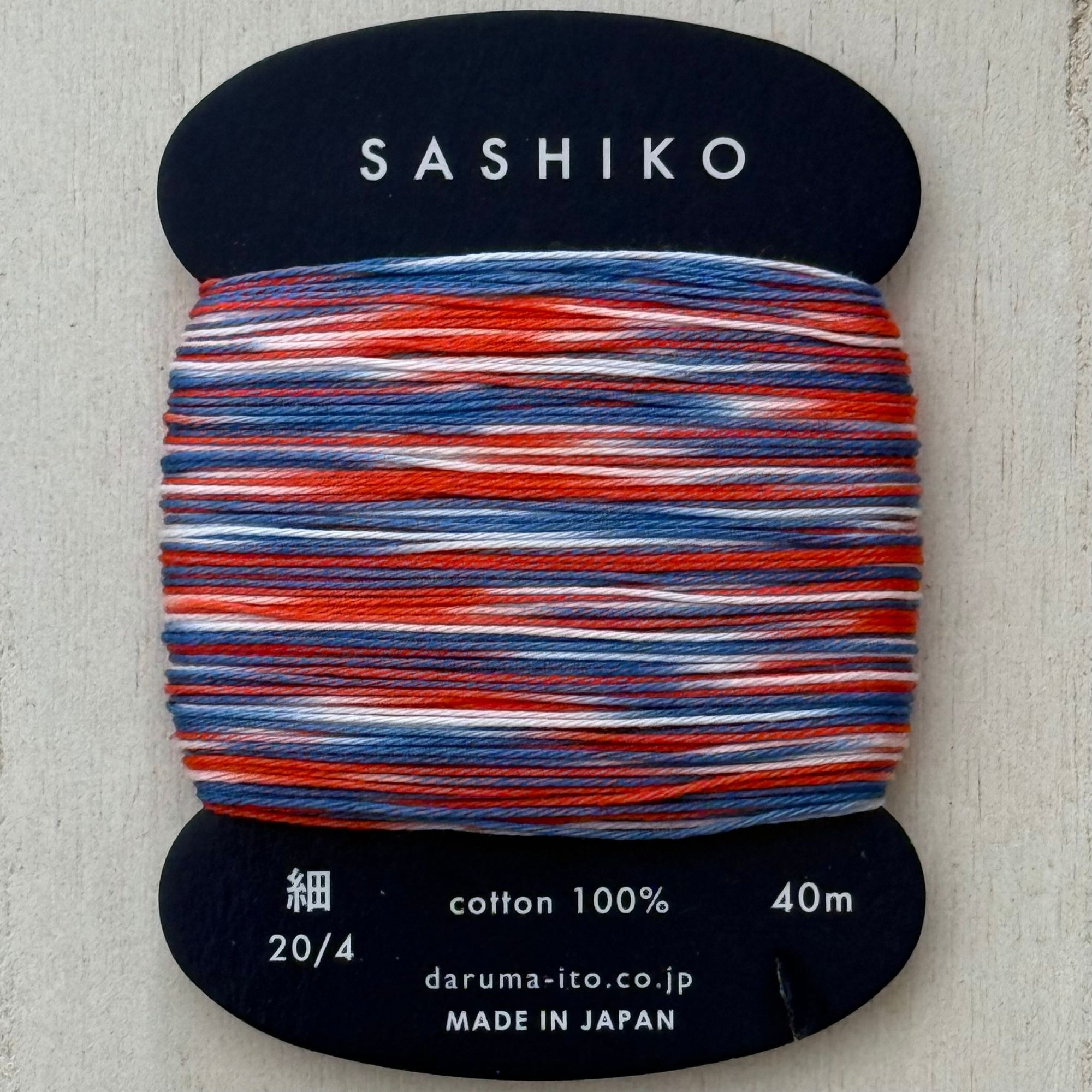 Daruma Sashiko Thread (Fine) 40m #401