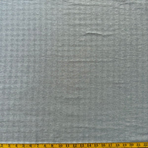 Subtle Grey Diamonds - Yarn-Dyed Fabric - $44 Per Metre