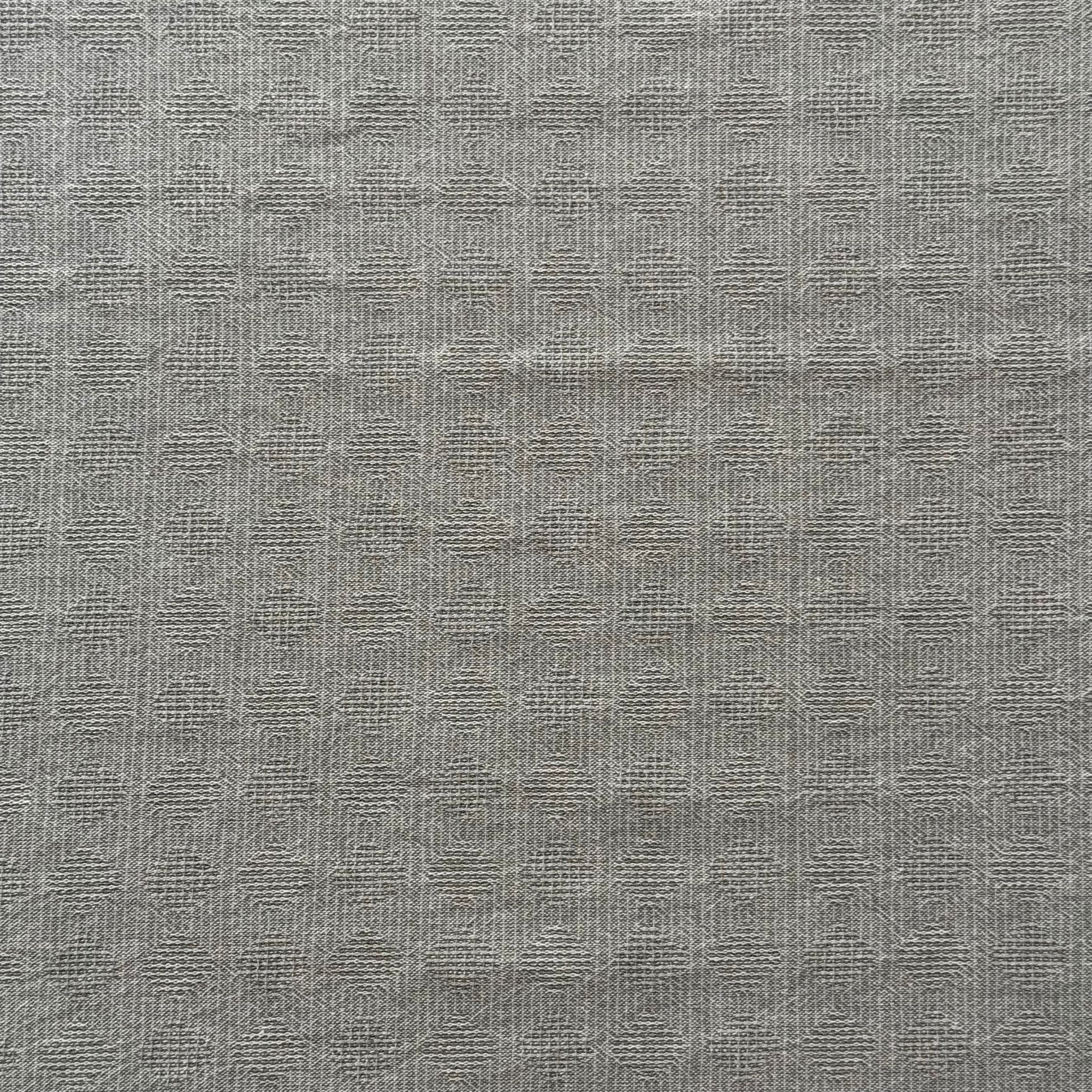 Subtle Grey Diamonds - Yarn-Dyed Fabric - $44 Per Metre