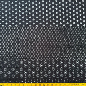 Black & White - Cotton Print Fabric - $45 Per Metre