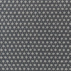 Classic Asanoha Blue - Cotton Print Fabric - $30 Per Metre