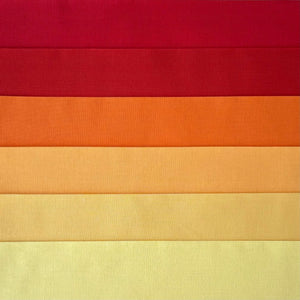 Kona Solids 1.5M Fabric Pack - Sunrise