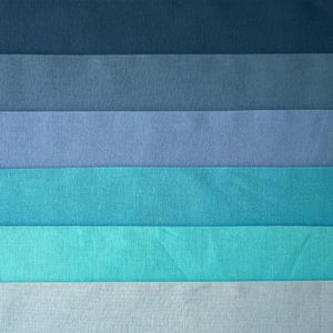 Kona Solids 1.5M Fabric Pack - Ocean