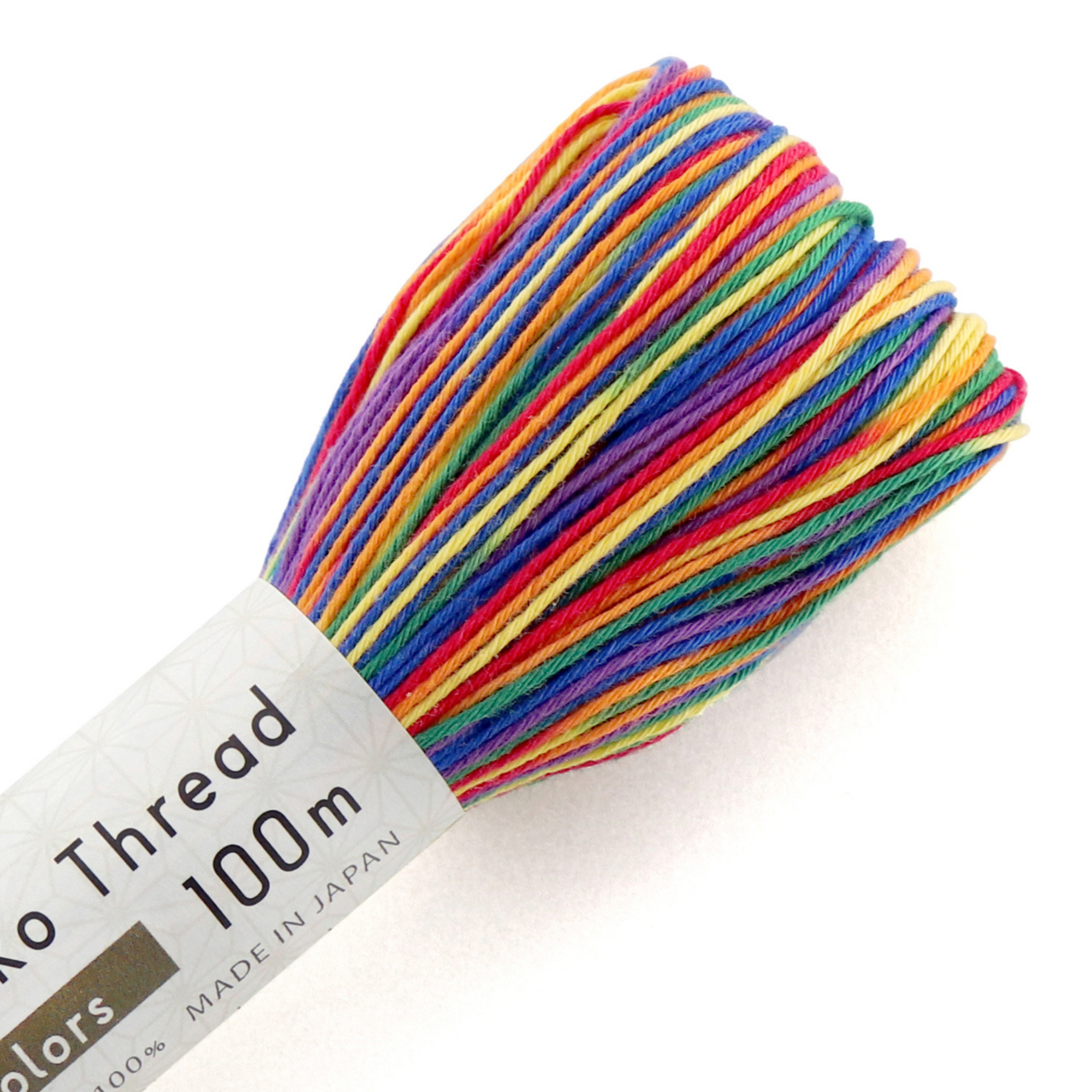 Olympus Sashiko Variegated Thread 100m ST301 Rainbow