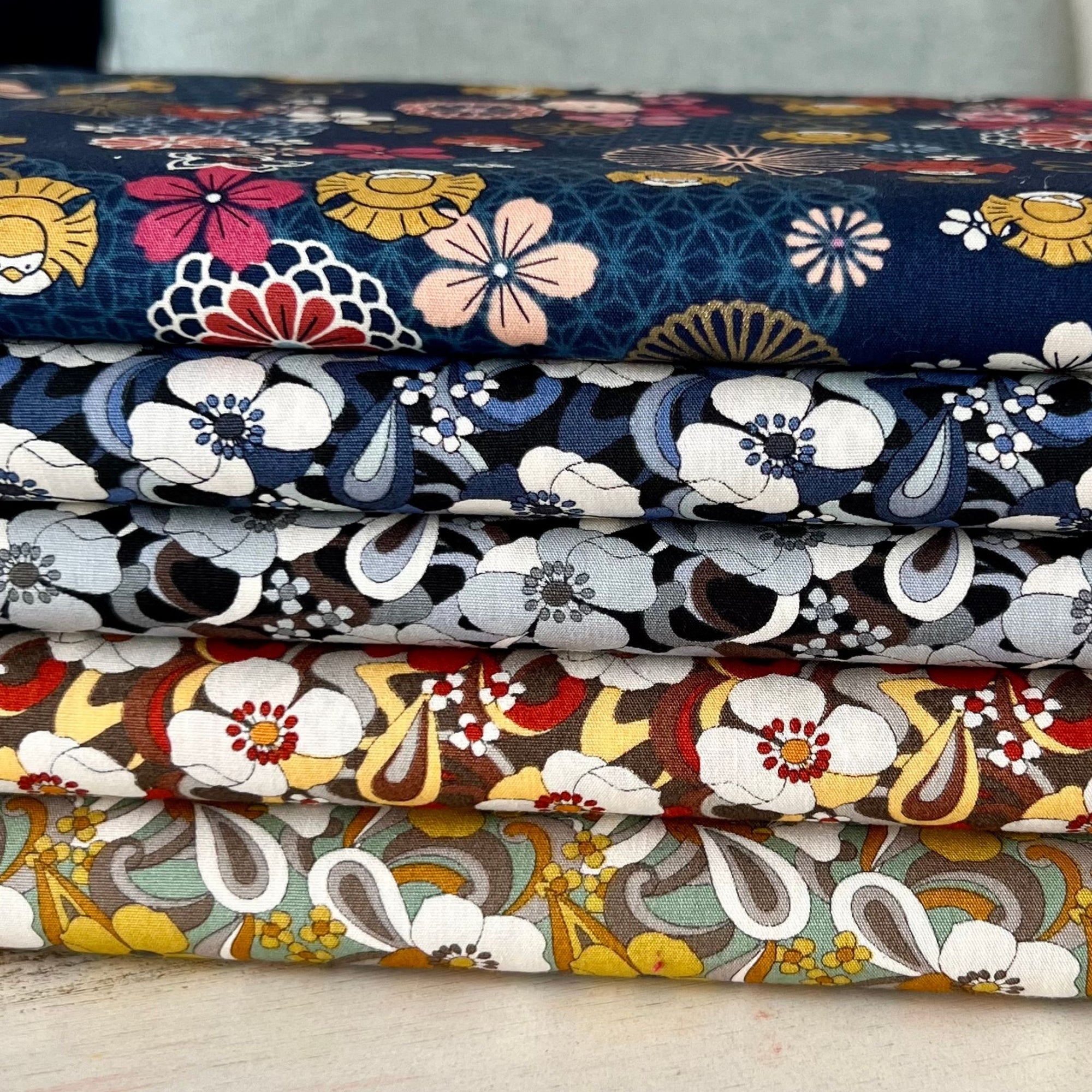 Oriental Florals - Fat Quarter Pack