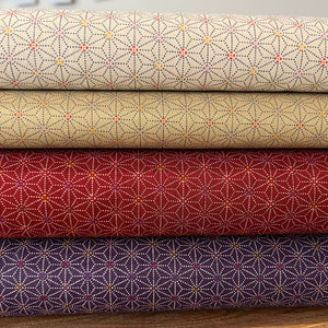 Spotted Asanoha - Fat Quarter Pack