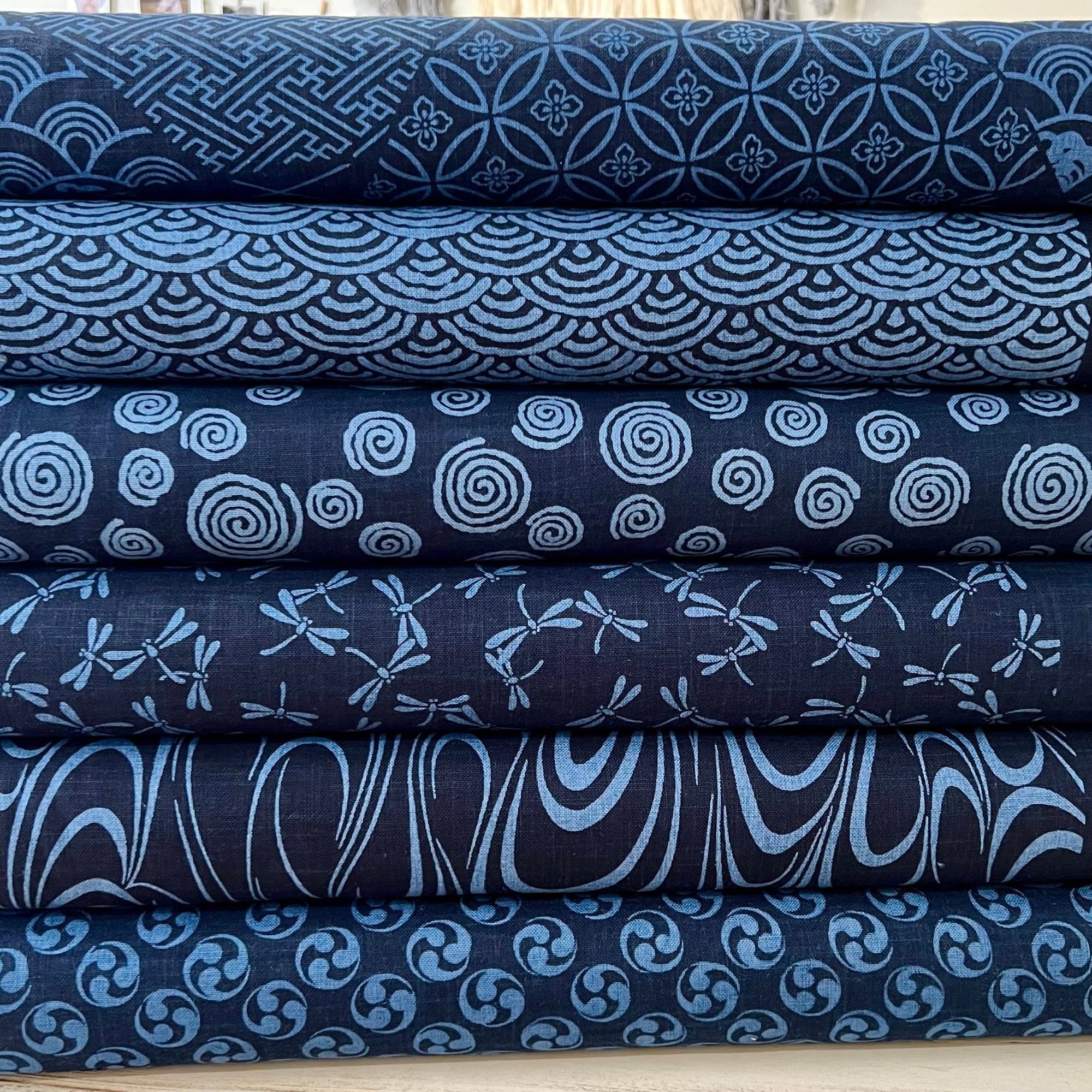 Indigo Dreaming - Fat Quarter Pack