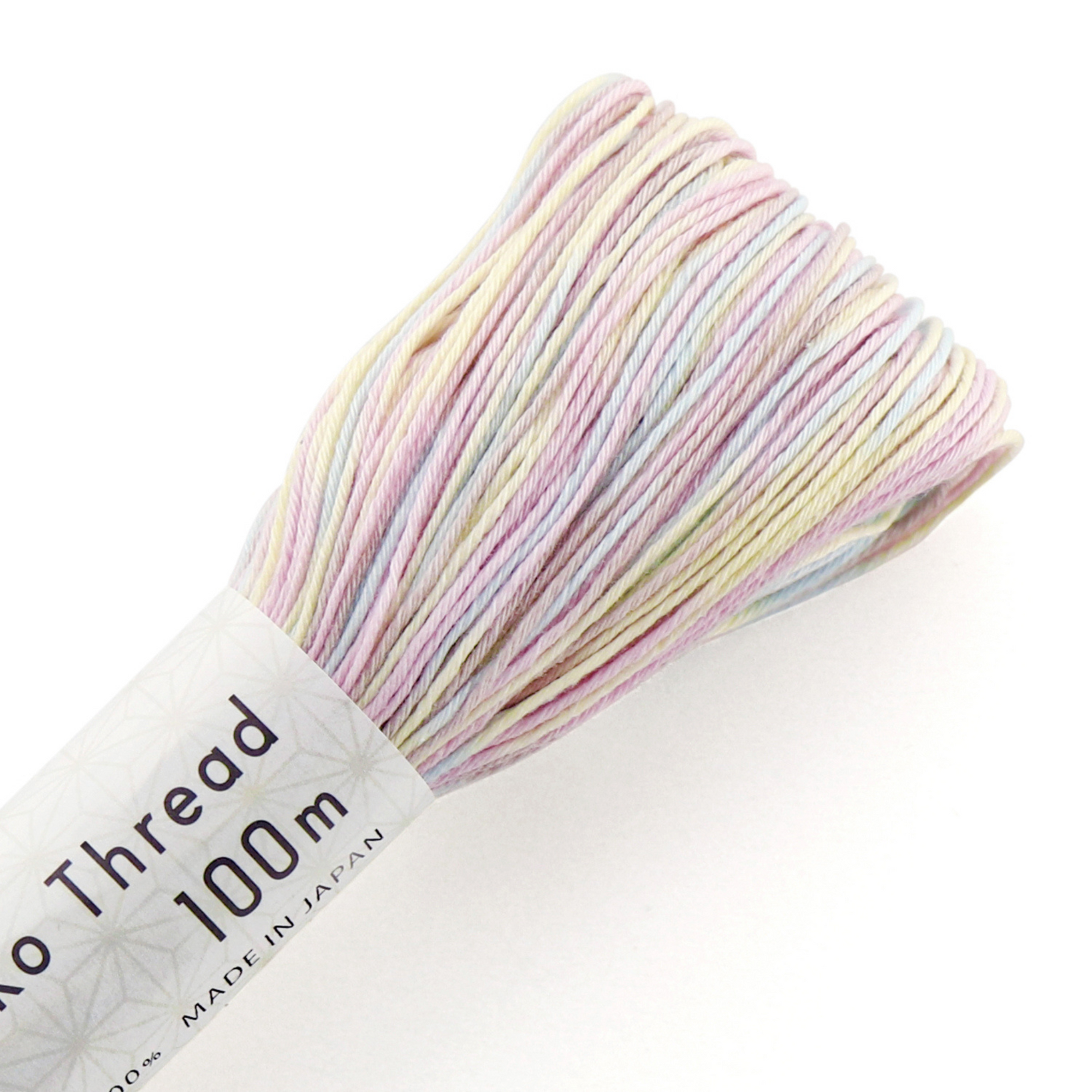 Olympus Sashiko Variegated Thread 100m ST194 Pink Floss