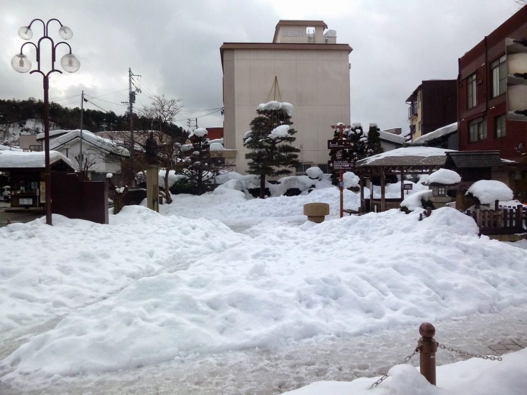 snow covered takayama