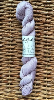 natural dyed sashiko thread lac