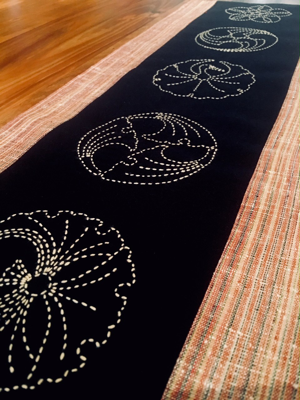 Sashiko Table Liner Kit - Asanoha – Fabric Tales