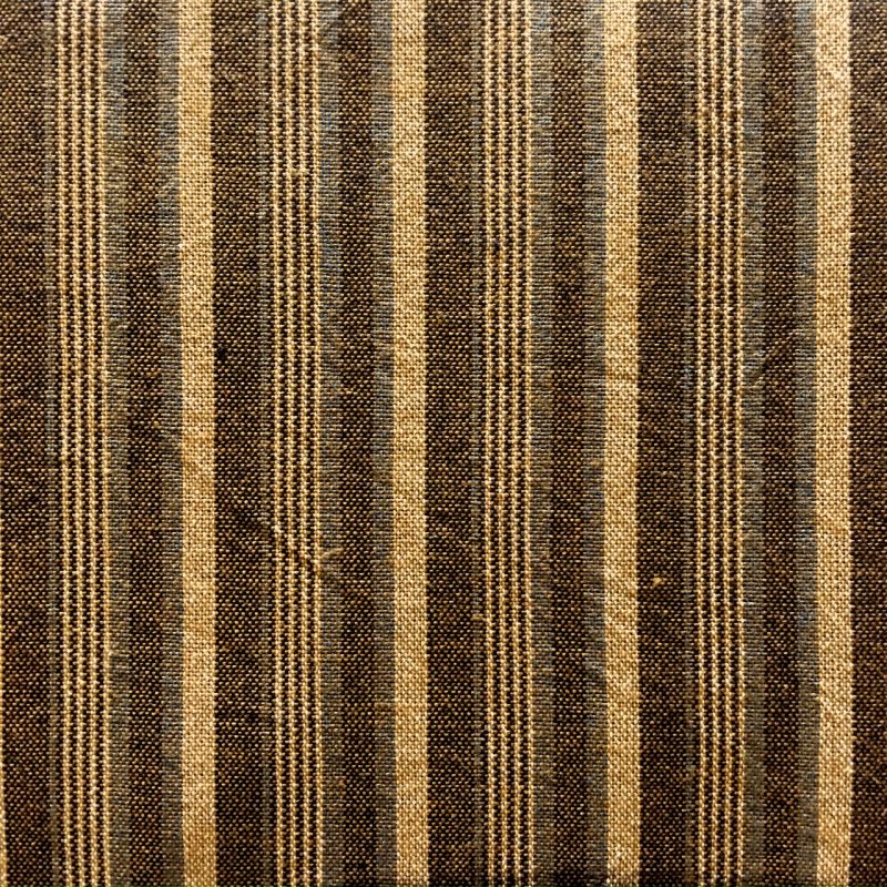 brown striped fabric