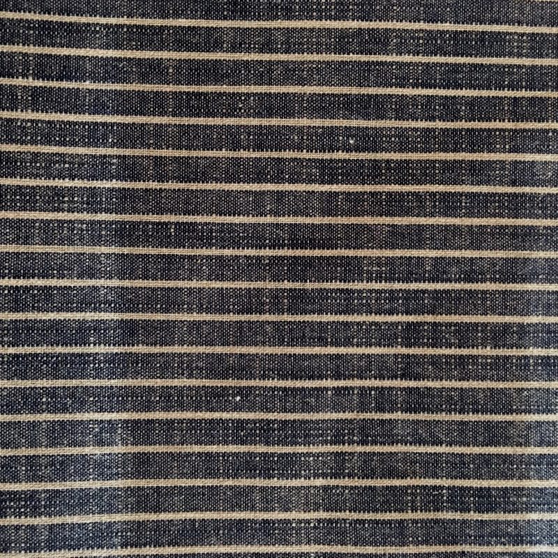 indigo striped yarn dyed fabric