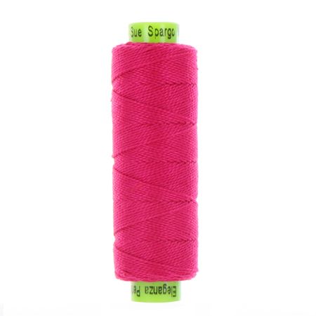 sue spargo eleganza pink perle cotton thread
