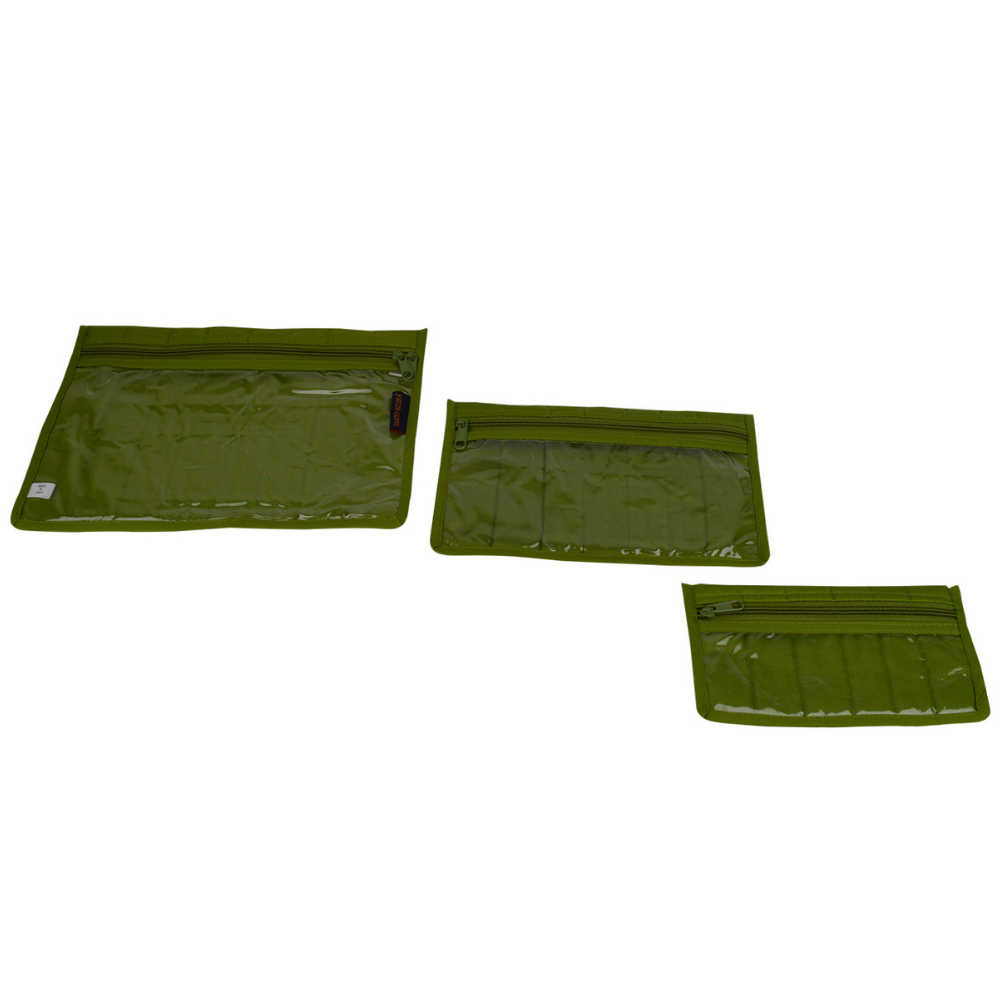 green craft notions pouch set