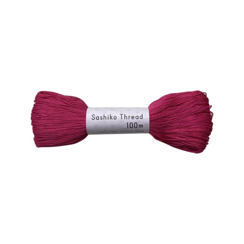 olympus sashiko thread 100m lollipop pink