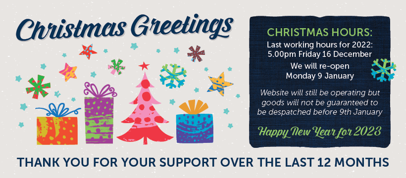 seasons greetings message with indigo niche business hours