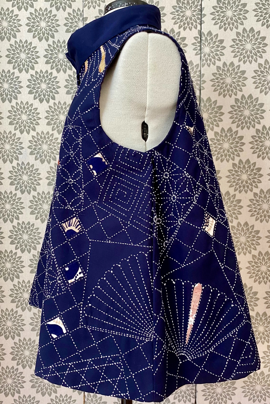 Cotton Sashiko Cloth – Indigo - Stonemountain & Daughter Fabrics